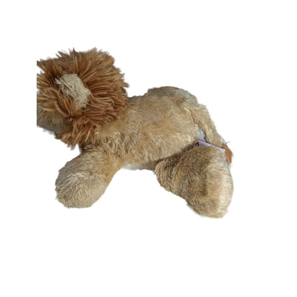 Aurora Mini Flopsie Plush Lion Toy 10 Inches Soft & Cuddly Beige & Brown - Picture 2 of 8